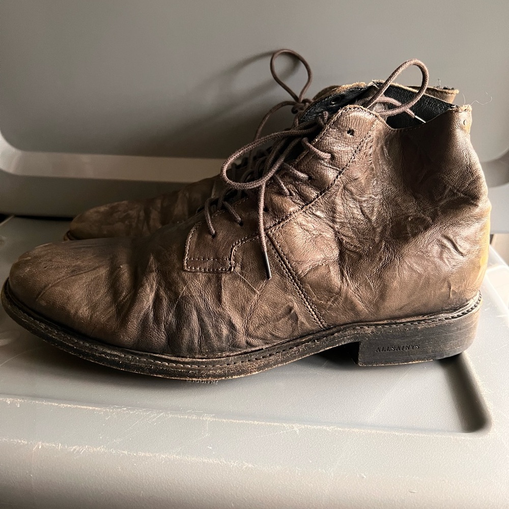 Men's Brown Leather Shoes